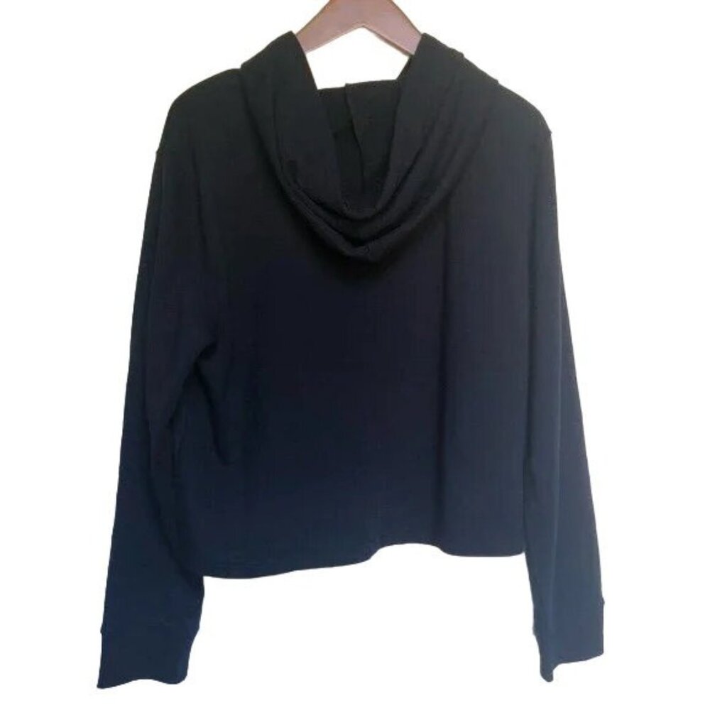 Tommy Hilfiger Jeans Navy Cropped Hoodie - Picture 3 of 6